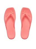 Klapki i japonki damskie - Crocs Japonki Miami Flip 211435 Różowy - miniaturka - grafika 1