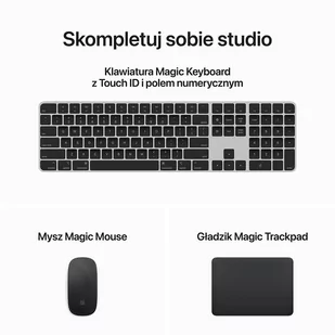 Apple Mac Studio M2 Max 12-core CPU + 38-core GPU / 32GB RAM / 2TB SSD / Srebrny (Silver) - Zestawy komputerowe - miniaturka - grafika 4