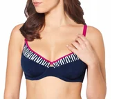 Stroje kąpielowe - TRIUMPH Góra od kostiumu Waves of Light W stanik Strój kąpielowy 36D - miniaturka - grafika 1