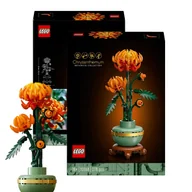 Klocki - LEGO BOTANICAL COLLECTION ZESTAW CHRYZANTEMA KWIAT PREZENT - miniaturka - grafika 1