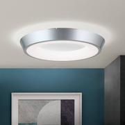 Lampy sufitowe - Lampa sufitowa LED Look, srebrna/biała - miniaturka - grafika 1