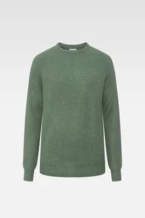 Swetry męskie - MARKS&SPENCER Sweter - Zielony ciemny - Mężczyzna - XL (xl) - T307100MEE - grafika 1