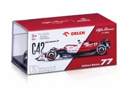 Samochody i pojazdy dla dzieci - Alfa Romeo ORLEN C42 Bottas BOLID F1 1:43 BBURAGO - miniaturka - grafika 1