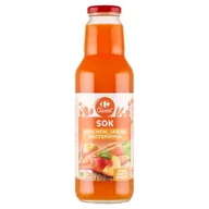 Soki i napoje niegazowane - Carrefour Classic Sok marchew jabłko brzoskwinia 750 ml - miniaturka - grafika 1