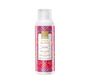 AVON FOOT WORKS WINTER KĄPIEL DO STÓP POMARAŃCZA Z CYNAMONEM 100ML - Pielęgnacja stóp - miniaturka - grafika 1
