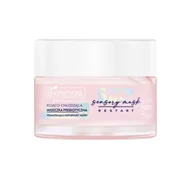 Maseczki do twarzy - Bielenda SKIN SENSORY Kojąco-chłodząca maseczka prebiotyczna wzmacniająca odporność skóry, 50ml - miniaturka - grafika 1
