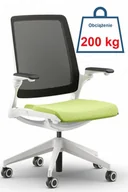 Fotele i krzesła biurowe - Fotel biurowy SMART SW10N obciążenie do 200 kg/atest do pracy 24/7 - miniaturka - grafika 1