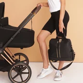 Torby i organizery dla mam - Torba I Plecak Dla Mamy 2W1 Mini 2.0 Black - miniaturka - grafika 1