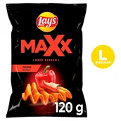 Chipsy - LAY'S MAXX PAPRIKA 120G - miniaturka - grafika 1