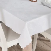 Obrusy i serwetki - Markizeta Pela Obrus wodoodporny 140x200 kolor biały 001 TORENA/206/C01/140200/1 TORENA/206/C01/140200/1 - miniaturka - grafika 1