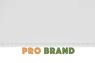 Szklarnie ogrodowe - Poliwęglan komorowy WZMOCNIONY ProBrand 4000x1050 opal 6mm - miniaturka - grafika 1