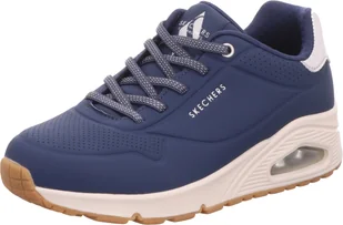 Skechers damskie trampki slip-on UNO SHIMMER AWAY niebiesko-białe, Kolor:niebieski, Rozmiar UE:38 - Trampki damskie - miniaturka - grafika 1