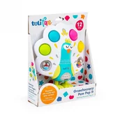 Zabawki zręcznościowe - Paw grzechoczący Pop It Tulifun - zabawka - miniaturka - grafika 1