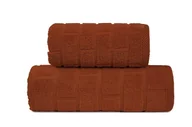 Ręczniki - Ręcznik Brick 70x140 Spalony Karmel Greno - miniaturka - grafika 1