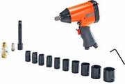 Klucz pneumatyczny Black+Decker 1/2" 310 Nm w zestawie z walizką