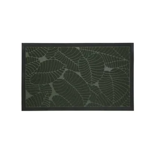Wycieraczka wewnętrzna/zewnętrzna Lusaka 75 x 45 cm zielona Inspire - Wycieraczki - miniaturka - grafika 1