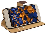 Etui i futerały do telefonów - mumbi pokrowiec Bookstyle Case kompatybilne z Samsung Galaxy A5 2017 etui na telefon komórkowy Case Wallet, brązowe - miniaturka - grafika 1