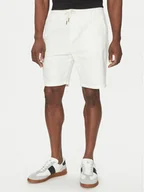 Spodenki męskie - Scotch & Soda Szorty materiałowe 180322 Écru Regular Fit - miniaturka - grafika 1