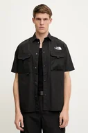 Koszule męskie - The North Face koszula TNF X NSE męska kolor czarny relaxed z kołnierzykiem klasycznym NF0A8BK1JK31 - miniaturka - grafika 1