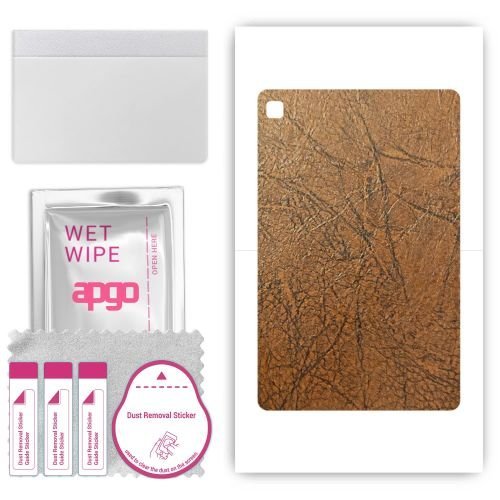 folia naklejka skórka strukturalna na TYŁ do Smasung Galaxy Tab S6 Lite Wifi SM-P613 - Skóra Vintage - apgo SKINS