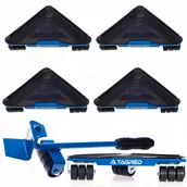 Zawiasy, okucia i inne akcesoria - Do Transportu Przesuwania Mebli 300kg Zestaw 5-EL. - miniaturka - grafika 1