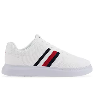 Buty Tommy Hilfiger Lightweight Cupsole FM0FM04587-YBS - białe - Buty sportowe męskie - miniaturka - grafika 5