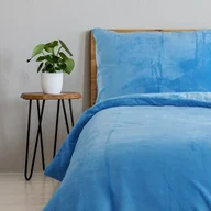 Pościel - B.E.S. Petrovice z mikroflaneli niebieski, 140 x 200 cm, 70 x 90 cm - miniaturka - grafika 1