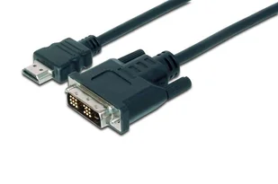Assmann Kabel adapter HDMI 1.3 Standard Typ HDMI A/DVI-D 18+1 M/M czarny 2m AKASSVH00000025 - Akcesoria do monitorów - miniaturka - grafika 3