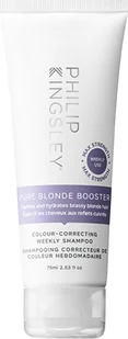 Philip Kingsley Philip Kingsley, Pure Blonde Booster, Hair Shampoo, Moisturizing & Clarifying, 75 ml For Women - Szampony do włosów - miniaturka - grafika 1