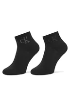 Skarpetki damskie - Calvin Klein Jeans Zestaw 2 par niskich skarpet damskich 701230599 Czarny - miniaturka - grafika 1