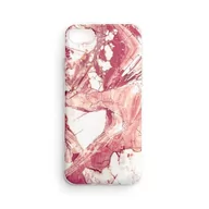 Etui i futerały do telefonów - Wozinsky Marble żelowe etui pokrowiec marmur iPhone 13 Pro różowy - miniaturka - grafika 1