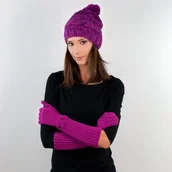 Czapki damskie - Czapki w melanżach - miniaturka - grafika 1
