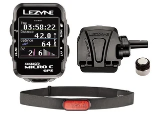 Lezyne Micro Color GPS HRSC Loaded - Liczniki rowerowe - miniaturka - grafika 1