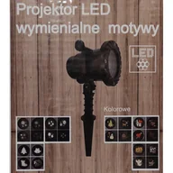 Oświetlenie świąteczne - Projektor LED 6 wymiennych wielokolorowych wzorów - miniaturka - grafika 1