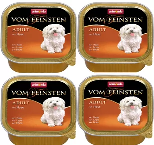Animonda Dog Vom Feinsten Adult smak: królik 24 x 150g - Mokra karma dla psów - miniaturka - grafika 1