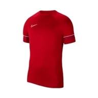 Koszulki i topy damskie - Nike Mens Short Sleeve Top M Nk Df Acdpr Ss Top K, University Red/Bright Crimson/White, DH9225-657, L - miniaturka - grafika 1