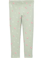 Spodenki dla niemowląt - carter's Legginsy w kolorze zielonym - miniaturka - grafika 1