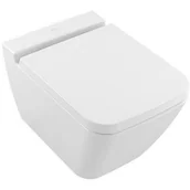 Miski WC - Villeroy & Boch Finion miska WC wisząca bez kołnierza CeramicPlus Stone White 4664R0RW - miniaturka - grafika 1