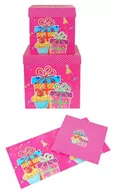 Opakowania i torebki na prezenty - Pudełko ozdobne składane, różowe /20x20x20cm - miniaturka - grafika 1