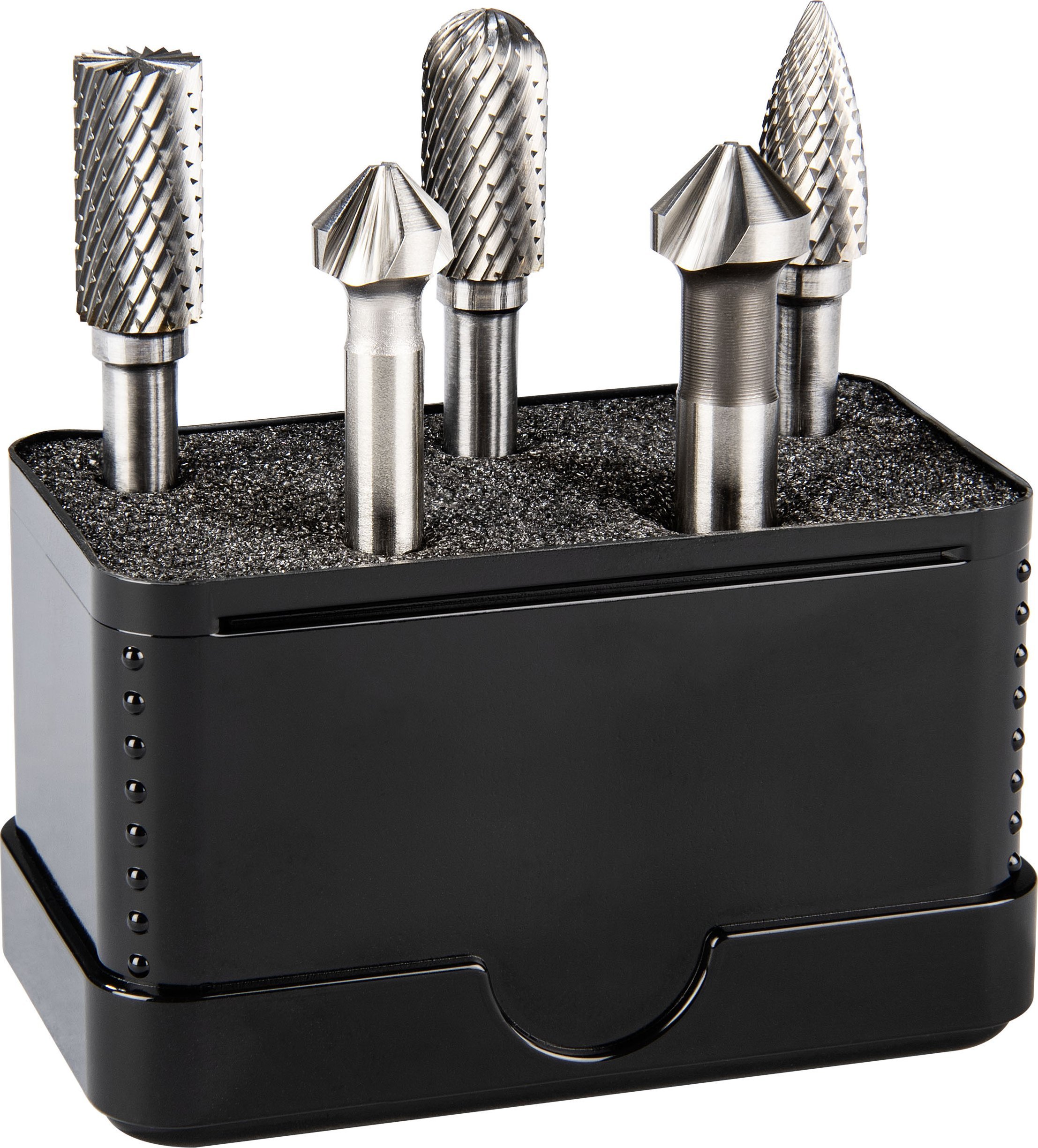 Alpen Wiertło Kombi-Set 5-pcs. HM Rotary Burrs + 2 UGT Countersinks
