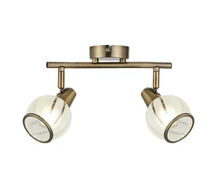 Prezent 14104 - Oświetlenie punktowe SIENTO 2xE14/40W/230V mosiądz - Lampy sufitowe - miniaturka - grafika 1