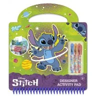 Zabawki kreatywne - Zestaw kreatywny Designer Activity Book Disney Stitch Totum - miniaturka - grafika 1