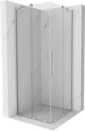 Kabiny prysznicowe - Mexen Velar Duo kabina prysznicowa rozsuwana 80x80 cm, transparent, nikiel szczotkowany - 871-080-080-02-97 - miniaturka - grafika 1