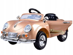 Eleganckie AUTKO RETRO 2xsilnik 12V lakier PA0057M - Pojazdy elektryczne dla dzieci - miniaturka - grafika 1