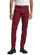 Spodenki męskie - Pepe Jeans Męskie spodnie Charly, Czerwony (bordowy), 38W x 32L - miniaturka - grafika 1