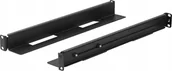 Akcesoria do szaf serwerowych - Lanberg Zestaw szyn montażowych Lanberg do szaf 19" przesuwne 396 x 680 mm czarny - miniaturka - grafika 1