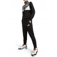Odzież sportowa dziecięca - Dres komplet dresowy dziecięcy dla chłopca Puma Colorblock - miniaturka - grafika 1