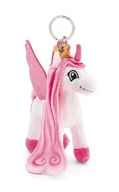 Plecaki - Breloczek Jednorożec Lissy PONY Tamani 10cm biały - Pluszowy towarzysz przytulanka zwierzęca z kółkiem na klucze do smyczy, torby albo plecaka - miniaturka - grafika 1