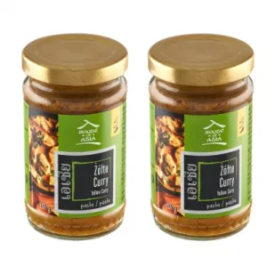 House of Asia Pasta żółte curry Zestaw 2 x 113 g - Dodatki do ciast w proszku - miniaturka - grafika 1