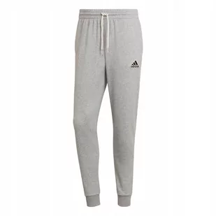 Spodnie męskie adidas Essentials FeelComfy French Terry Pants szare HE1857 - Dresy męskie - miniaturka - grafika 1